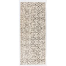 Vintage Runner Rug for Kitchen. Hallway Rug. Hanknotted Corridor Rug. Wool Stair Rug