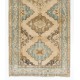 Vintage Anatolian Oushak Runner. Handmade Hallway Carpet, Floor Covering