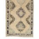 Mid-Century Anatolian Oushak Runner. Hand Knotted Wool Rug