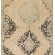 Mid-Century Anatolian Oushak Runner. Hand Knotted Wool Rug