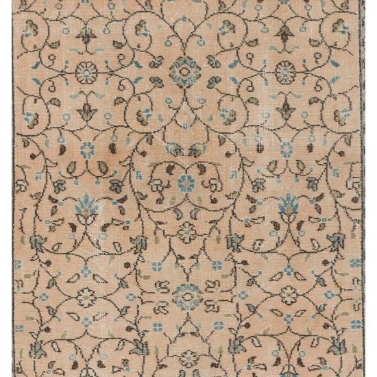 Mid-Century Handmade Central Anatolian Runner Rug Mid-Century Handmade Central Anatolian Runner Rug