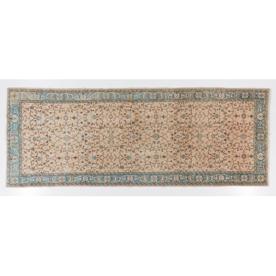 Mid-Century Handmade Central Anatolian Runner Rug Mid-Century Handmade Central Anatolian Runner Rug
