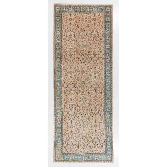Mid-Century Handmade Central Anatolian Runner Rug Mid-Century Handmade Central Anatolian Runner Rug