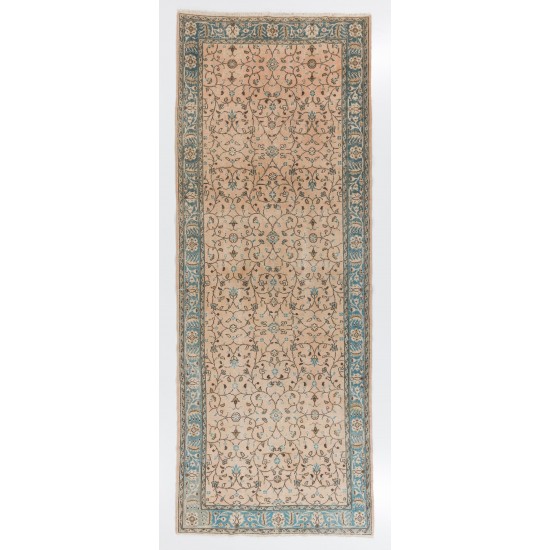 Mid-Century Handmade Central Anatolian Runner Rug