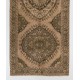 Vintage Stair Runner Rug, Handmade Corridor Carpet, Turkish Hallway Rug