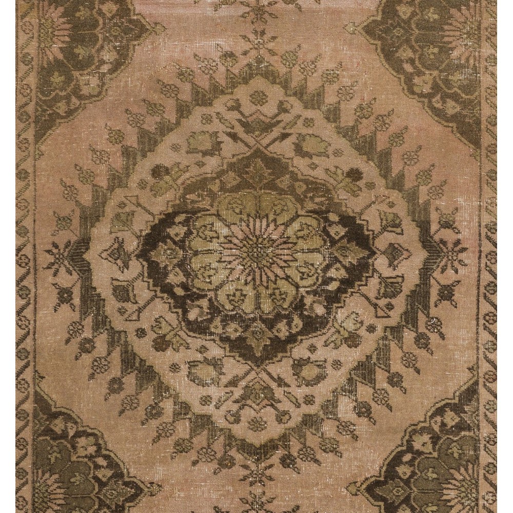 Vintage Stair Runner Rug, Handmade Corridor Carpet, Turkish Hallway Rug