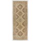 Vintage Anatolian Oushak Runner. Handmade Carpet, Floor Covering