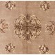 Art Deco Chinese Rug in Soft Faded Taupe, Brown and Beige Colors