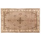 Art Deco Chinese Rug in Soft Faded Taupe, Brown and Beige Colors