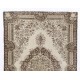 Vintage Sparta Rug in Natural Beige and Brown Wool