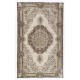 Vintage Sparta Rug in Natural Beige and Brown Wool