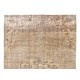 Distressed Vintage Turkish Oushak Rug. Great for Home & Office Decor