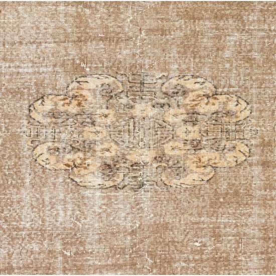 Distressed Vintage Turkish Oushak Rug. Great for Home & Office Decor Distressed Vintage Turkish Oushak Rug. Great for Home & Office Decor