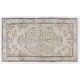 Vintage Handmade Turkish Oushak Rug. Ideal for Office and Home Decor