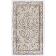 Vintage Handmade Turkish Oushak Rug. Ideal for Office and Home Decor