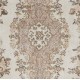 Hand-Knotted Vintage Central Anatolian Area Rug with Medallion Design. Woolen Floor Covering