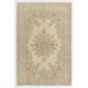 Hand-knotted Vintage Turkish Area Rug with Medallion Design Hand-knotted Vintage Turkish Area Rug with Medallion Design