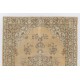 Fine Vintage Anatolian Rug, Natural Undyed Wool. Light Brown, Beige, Sand Colors