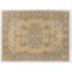 Fine Vintage Anatolian Rug, Natural Undyed Wool. Light Brown, Beige, Sand Colors