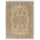 Fine Vintage Anatolian Rug, Natural Undyed Wool. Light Brown, Beige, Sand Colors