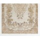 Hand-Knotted Vintage Central Anatolian Area Rug with Medallion Design. Woolen Floor Covering Hand-Knotted Vintage Central Anatolian Area Rug with Medallion Design. Woolen Floor Covering