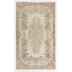 Hand-Knotted Vintage Central Anatolian Area Rug with Medallion Design. Woolen Floor Covering