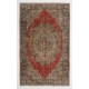 Vintage Handmade Turkish Rug in Warm Earthy Tones