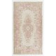 Vintage Handmade Garden Design Rug in Soft Colors