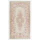 Vintage Handmade Garden Design Rug in Soft Colors