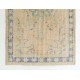 Vintage Handmade Turkish Oushak Rug