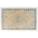 Vintage Handmade Turkish Oushak Rug