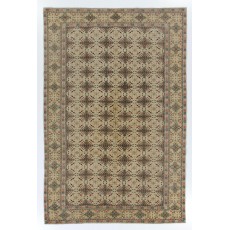 Rare Vintage Turkish Kayseri Rug with Attractive Colors, Ca 1940