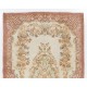 Antique Washed Hand-Knotted Vintage Anatolian Area Rug with Medallion Design. Antique Washed Hand-Knotted Vintage Anatolian Area Rug with Medallion Design.