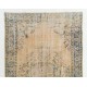 Fine Hand-Knotted Vintage Turkish Area Rug