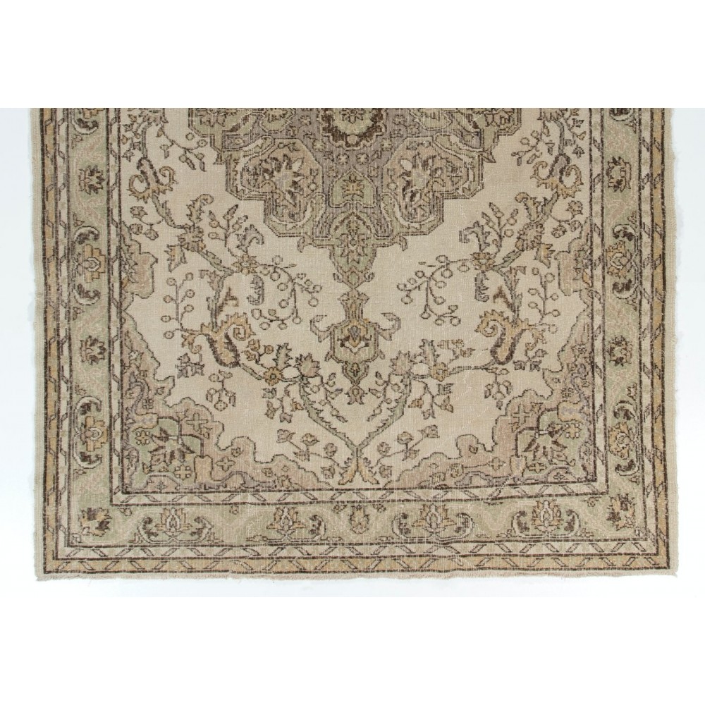 Vintage Handmade Turkish Area Rug