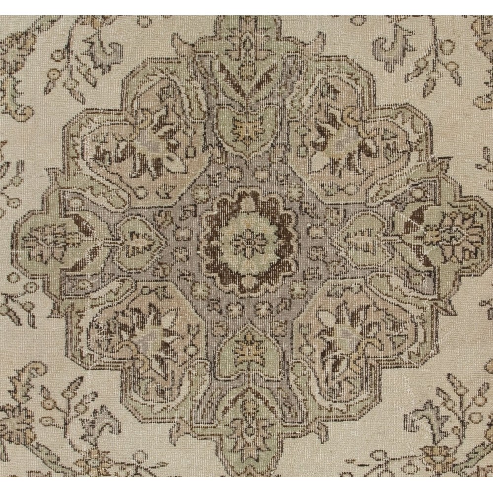 Vintage Handmade Turkish Area Rug
