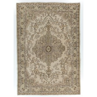 Vintage Handmade Turkish Area Rug