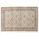 One of a Kind Floral Design Handmade Anatolian Rug