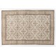 One of a Kind Floral Design Central Anatolian Rug