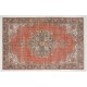 Vintage Handmade Turkish Oushak Rug