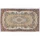 Hand-Knotted Vintage Garden Design Anatolian Rug Hand-Knotted Vintage Garden Design Anatolian Rug