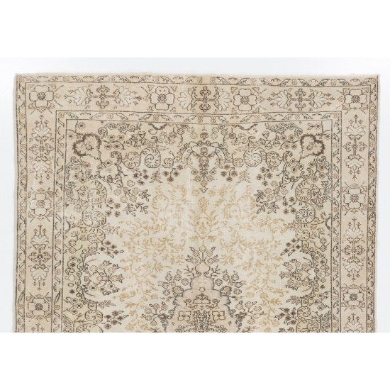 Hand-Knotted Vintage Oushak Area Rug. Ideal for Office & Home decor Hand-Knotted Vintage Oushak Area Rug. Ideal for Office & Home decor