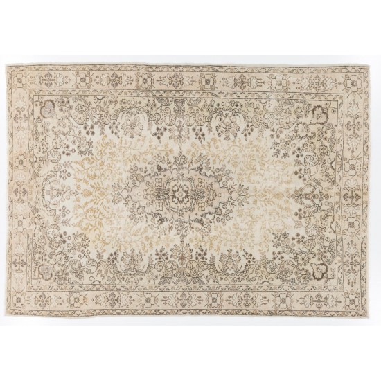 Hand-Knotted Vintage Oushak Area Rug. Ideal for Office & Home decor Hand-Knotted Vintage Oushak Area Rug. Ideal for Office & Home decor