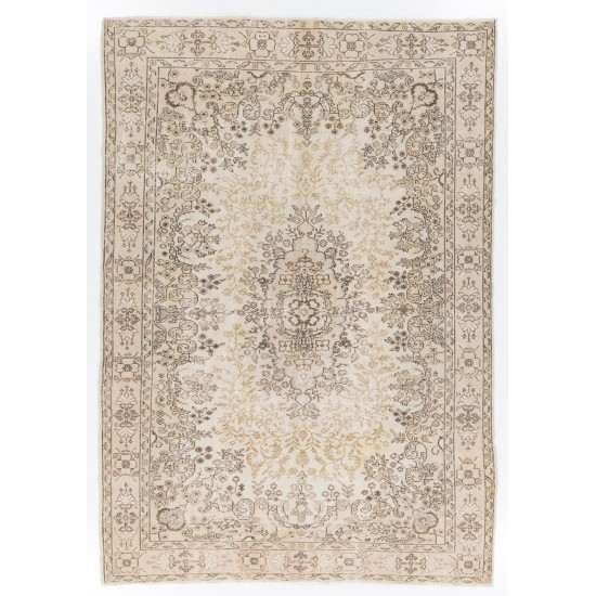 Hand-Knotted Vintage Oushak Area Rug. Ideal for Office & Home decor Hand-Knotted Vintage Oushak Area Rug. Ideal for Office & Home decor