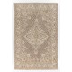 Vintage Handmade Turkish Oushak Area Rug