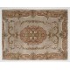 Aubusson-Inspired Vintage Turkish Handmade Wool Rug in Faded Rose, Gray