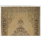 One-of-Kind Vintage Handmade Turkish Oushak Rug