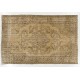 Hand-Knotted Vintage Anatolian Area Rug with Medallion Design. Great for Modern Office and Home Hand-Knotted Vintage Anatolian Area Rug with Medallion Design. Great for Modern Office and Home