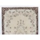 Vintage Handmade Garden Design Anatolian Rug