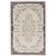 Vintage Handmade Garden Design Anatolian Rug